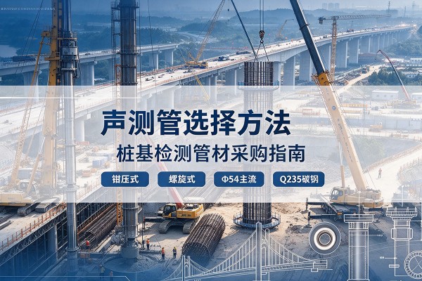 肃北声测管选型标准