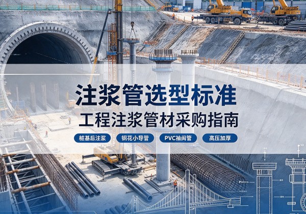 肃北注浆管选型标准